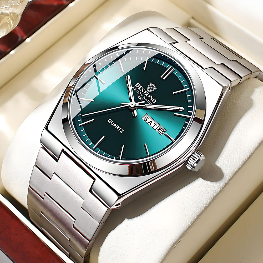 Luxury Watch Cartier - BINBOND Genuine Men Watch Light Luxury