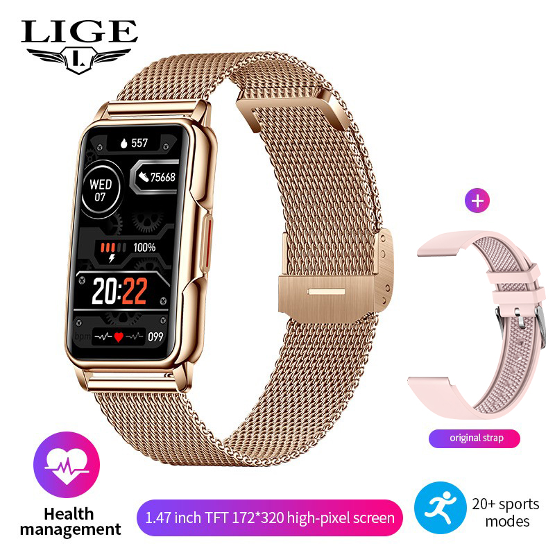 Luxury Watch Korea - LIGE 2026 Smart Band Sports Bracelet
