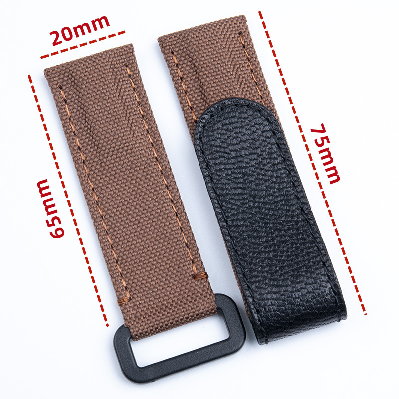 20mm Hook and Loop Fastener Ca - Luxury Watch Face recension och pris