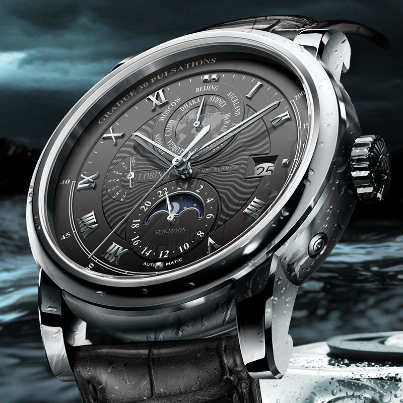New LOBINNI Luxury Brand Seagu - Luxury Watch In The World recension och pris