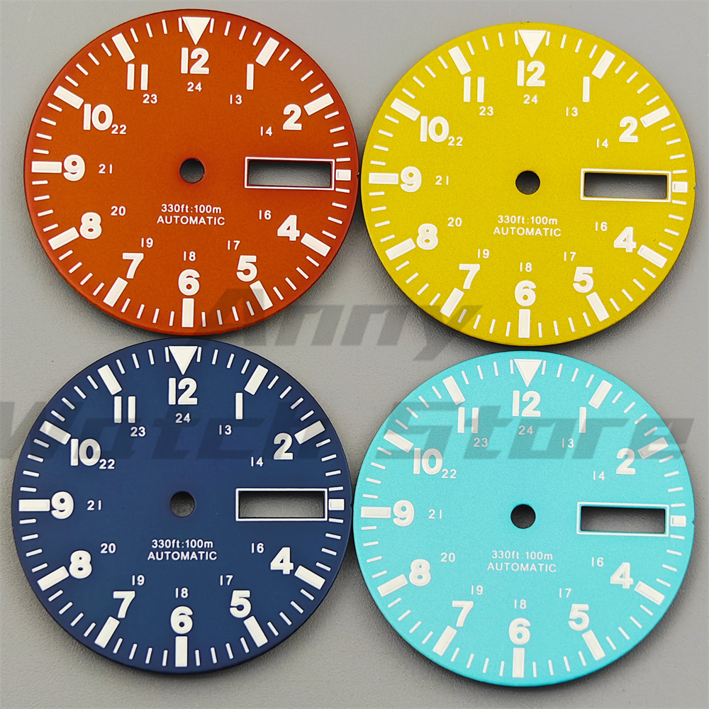 29mm Watch Dial Dual Date Cale - Luxury Watch Face recension och pris
