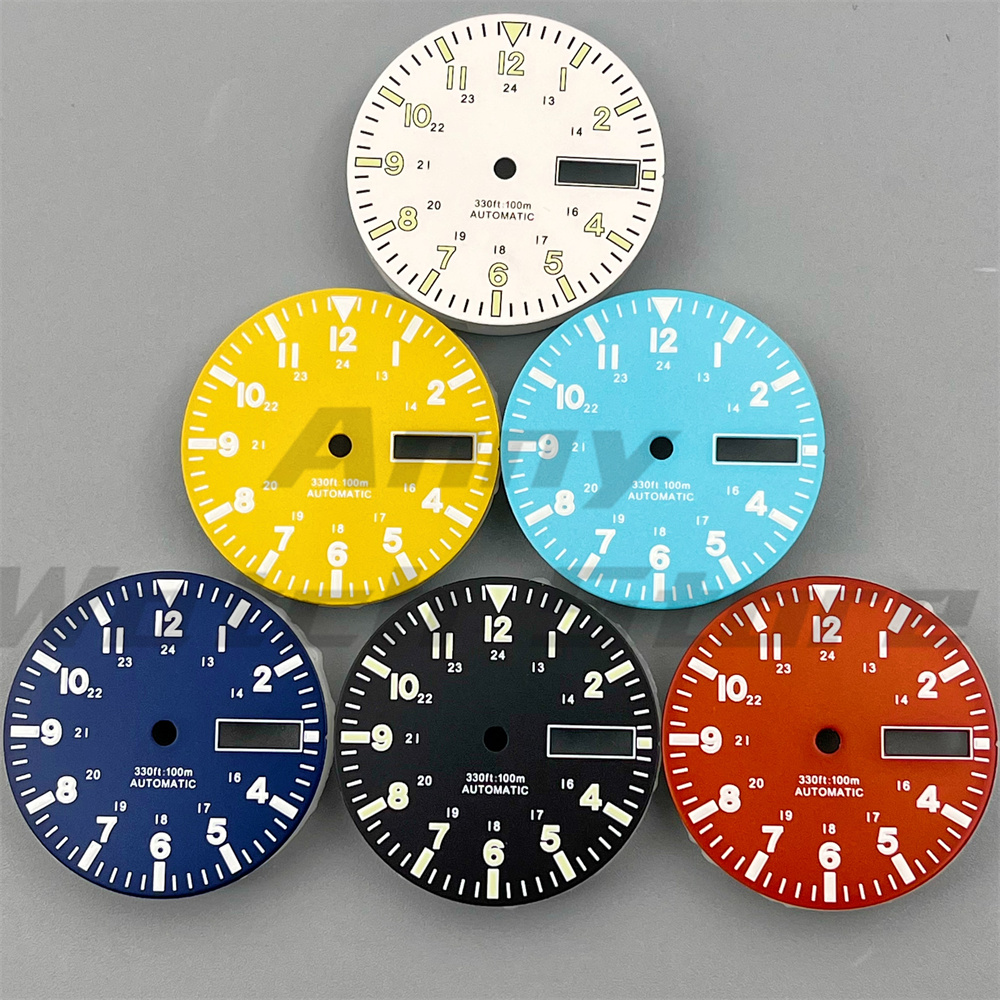29mm Watch Dial Dual Date Cale - Luxury Watch Face recension och pris