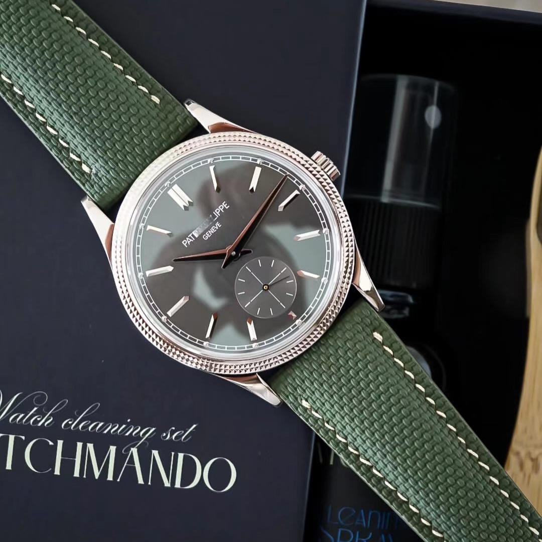 18 19 20 21 22mm Sailcloth FKM - Luxury Watch Jaeger Lecoultre recension och pris
