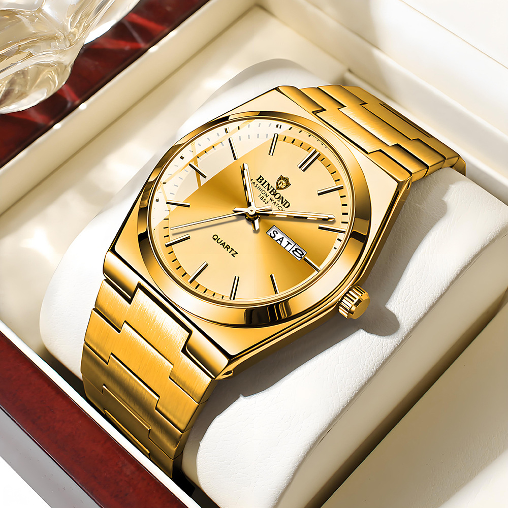 BINBOND Genuine Men Watch Ligh - Luxury Watch Cartier recension och pris