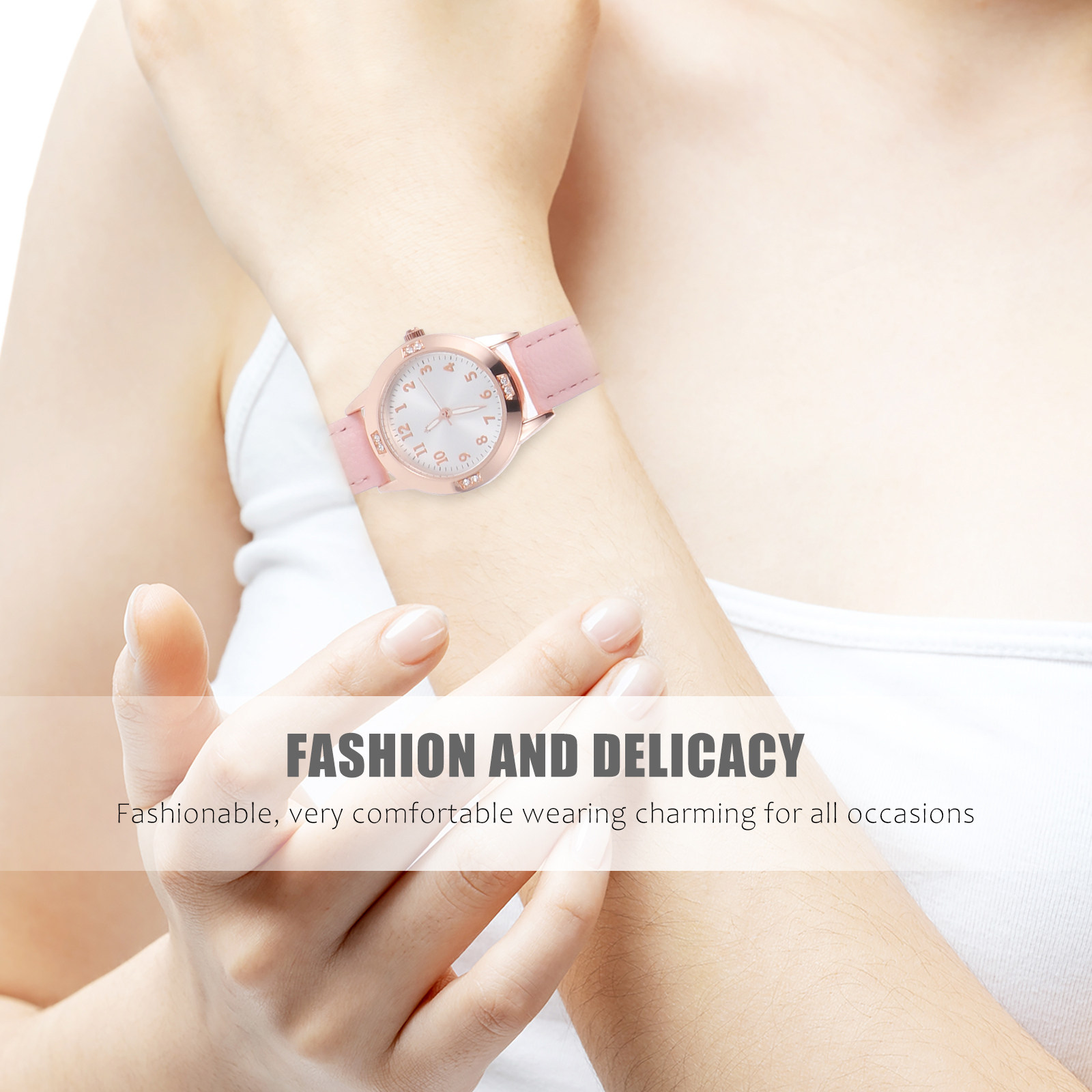 Elegant Women Watch Quartz Mov - Luxury Watch Grade recension och pris