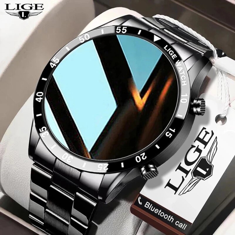 LIGE New Bluetooth Call Smart  - Luxury Watch Korea recension och pris