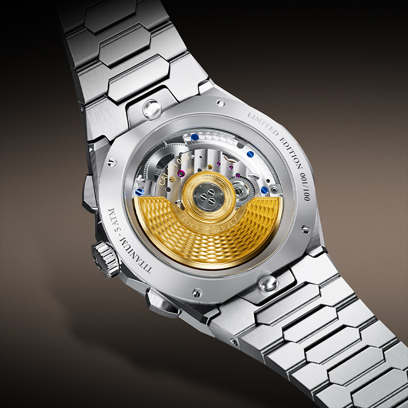 LUCKY HARVEY Men Automatic Mec - Luxury Watch Grade recension och pris