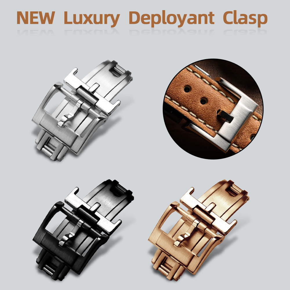 NEW Luxury Deployant Clasp 16m - Luxury Watch Face recension och pris