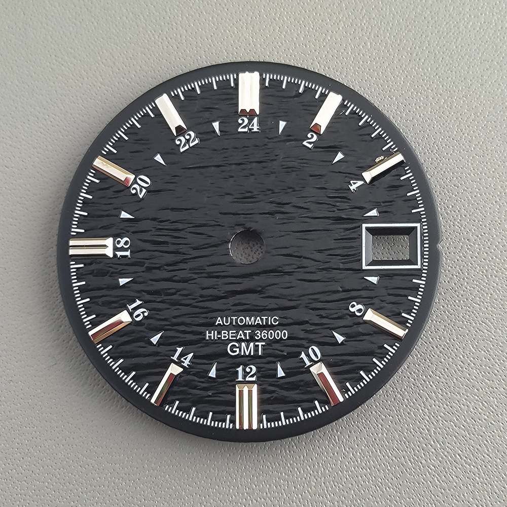 NH34 dial 28.5mm GS dial wavy  - Luxury Watch Face recension och pris
