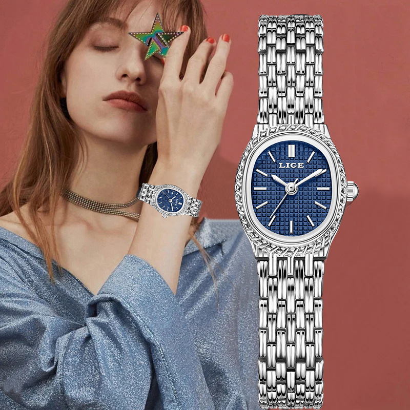LIGE Fashion Luxury Quartz Wom - Luxury Watch Dial recension och pris