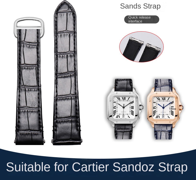 21mm 19mm Cow leather Watch St - Luxury Watch Cartier recension och pris