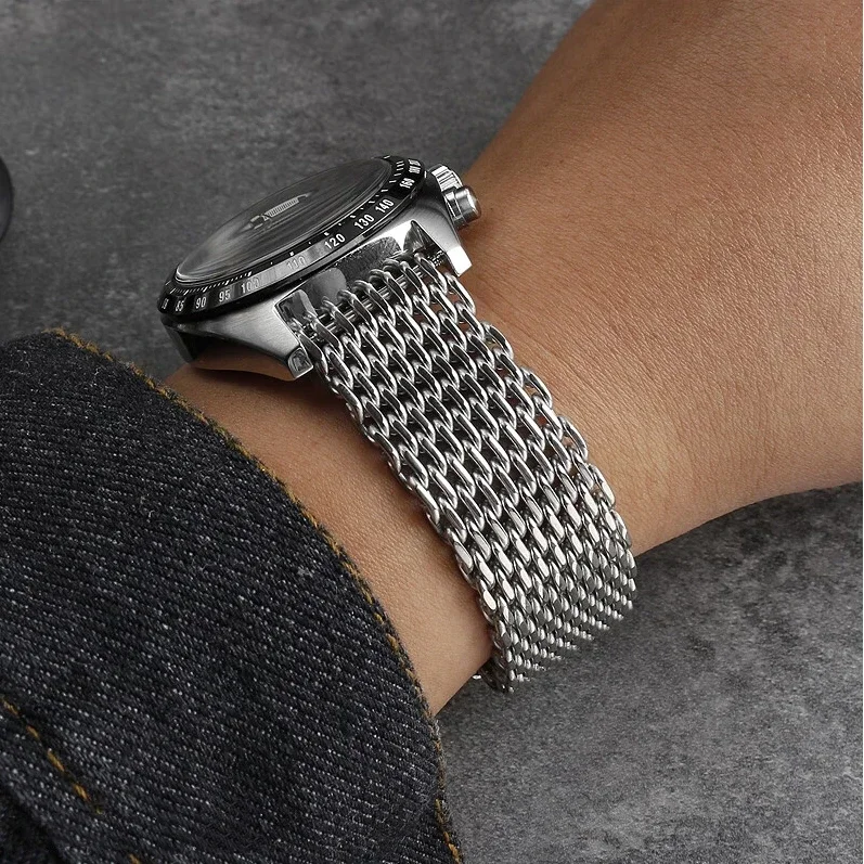 18/20/22/24mm Mesh Solid Stain - Luxury Watch Jaeger Lecoultre recension och pris
