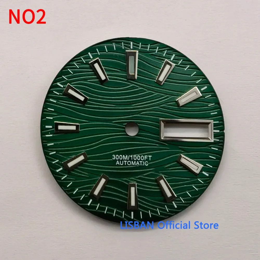 29mm Black Blue Green Grey Wat - Luxury Watch Face recension och pris