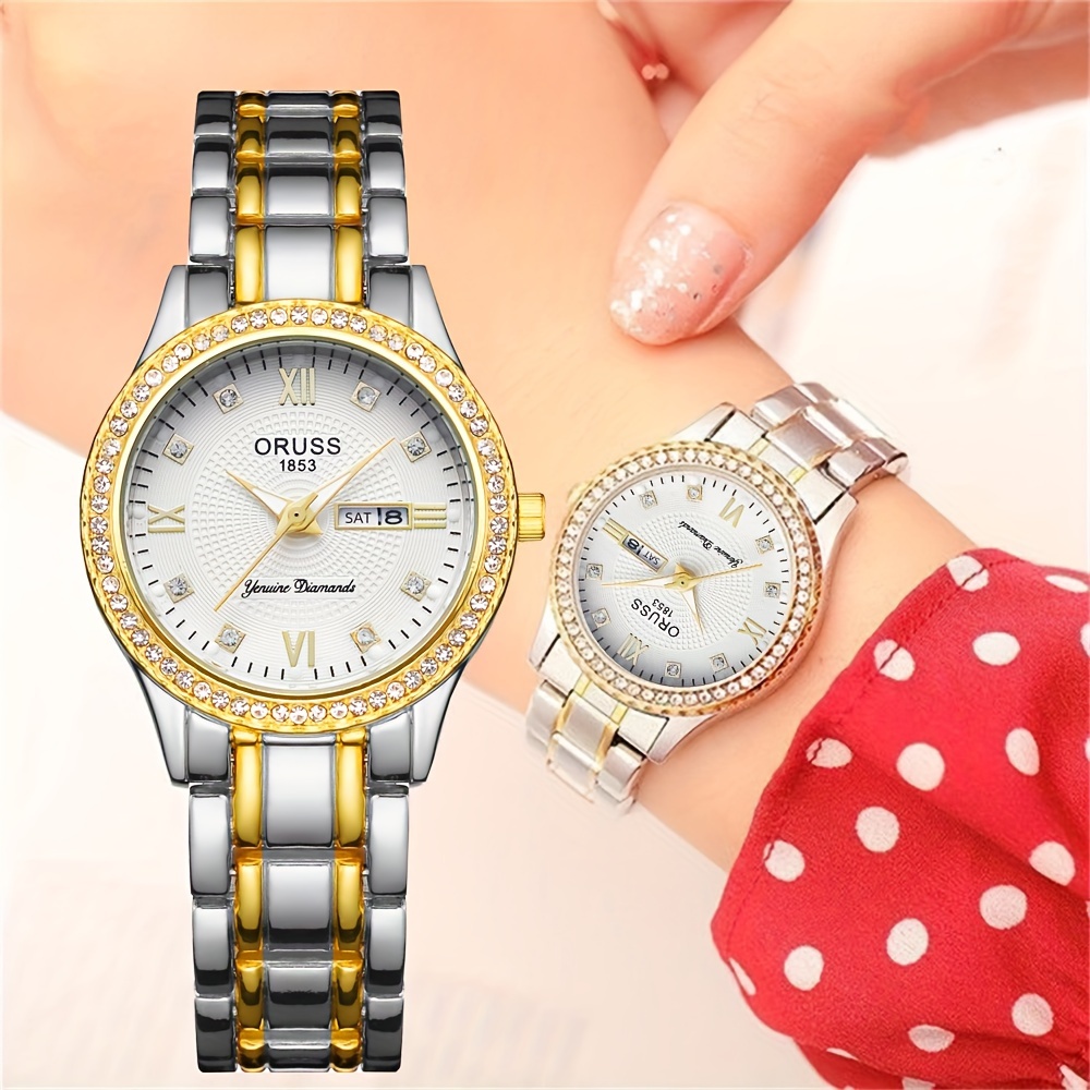 Women's watch room Gold with w - Luxury Watch Grade recension och pris