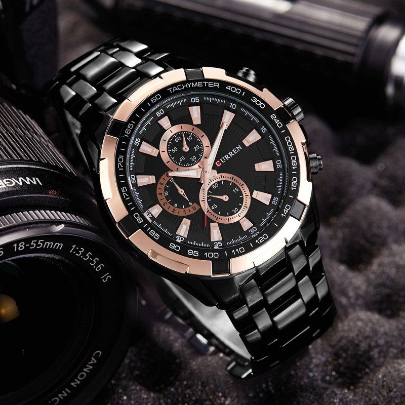 CURREN 8023 Quartz Watch Men W - Luxury Watch Cartier recension och pris