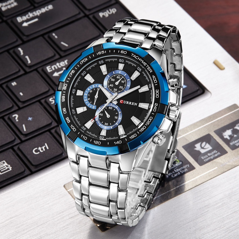 CURREN 8023 Quartz Watch Men W - Luxury Watch Cartier recension och pris