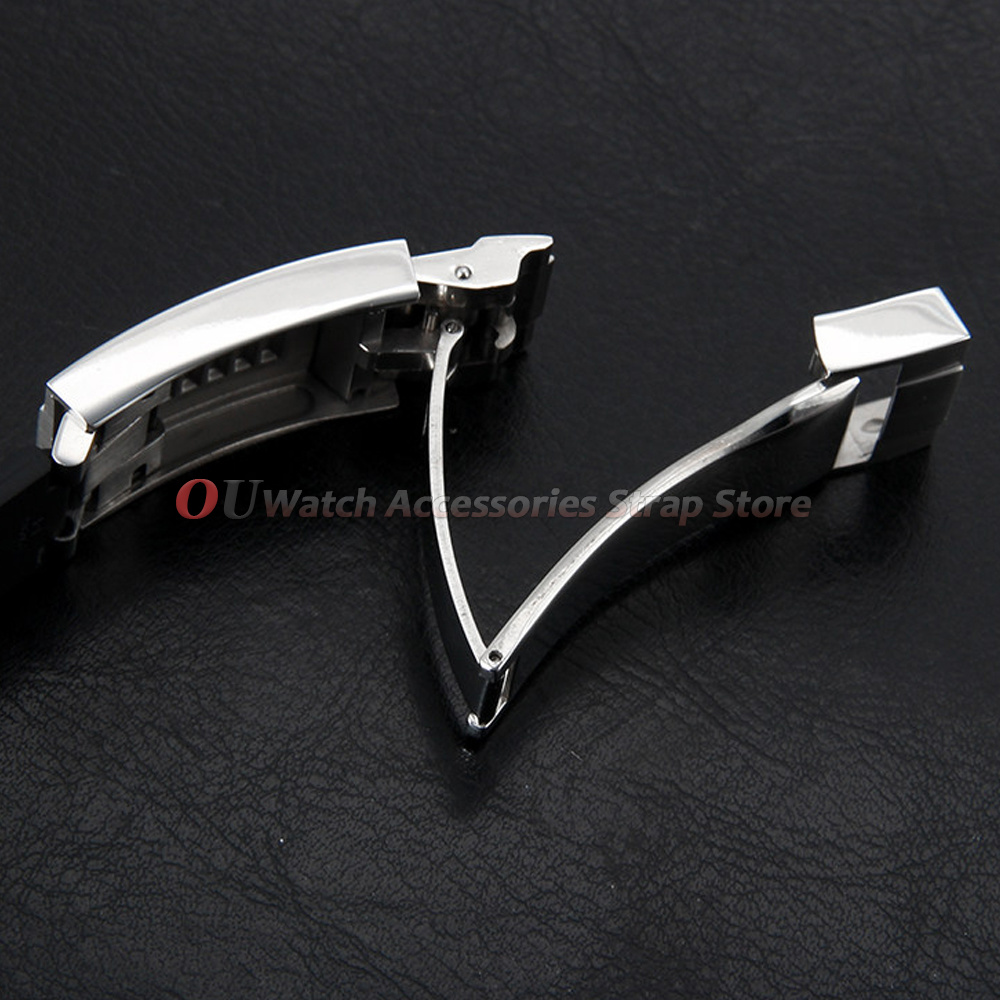 9mmx16mm Stainless Steel Deplo - Luxury Watch Face recension och pris
