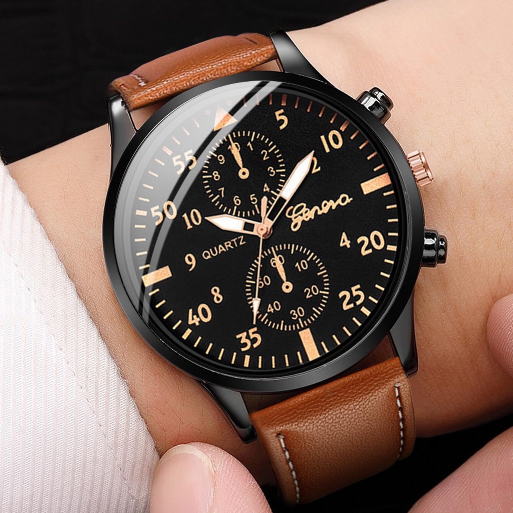 3PCS Fashion Men's Watches Set - Luxury Watch Cartier recension och pris